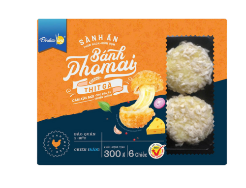 Image Sành Ăn Bánh Phomai Thịt Gà ĐL Đông Đô 200G